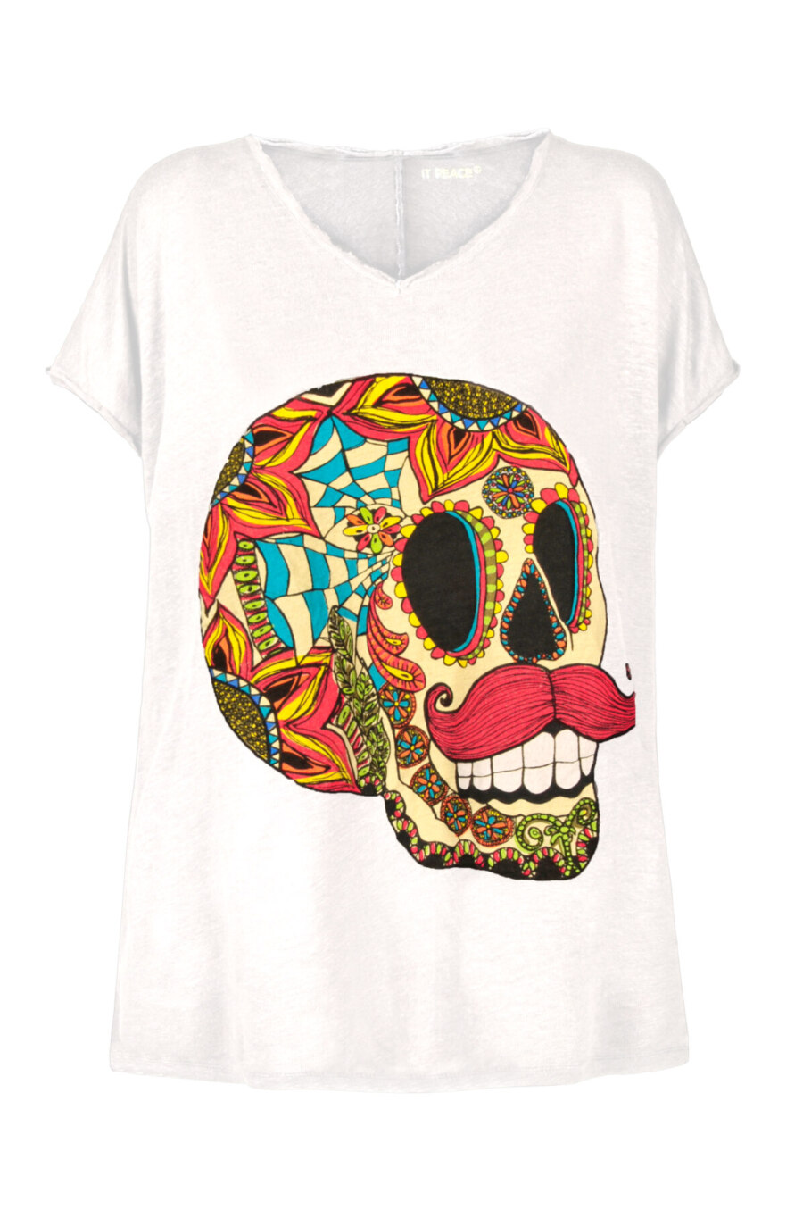Skully-Shirt - White